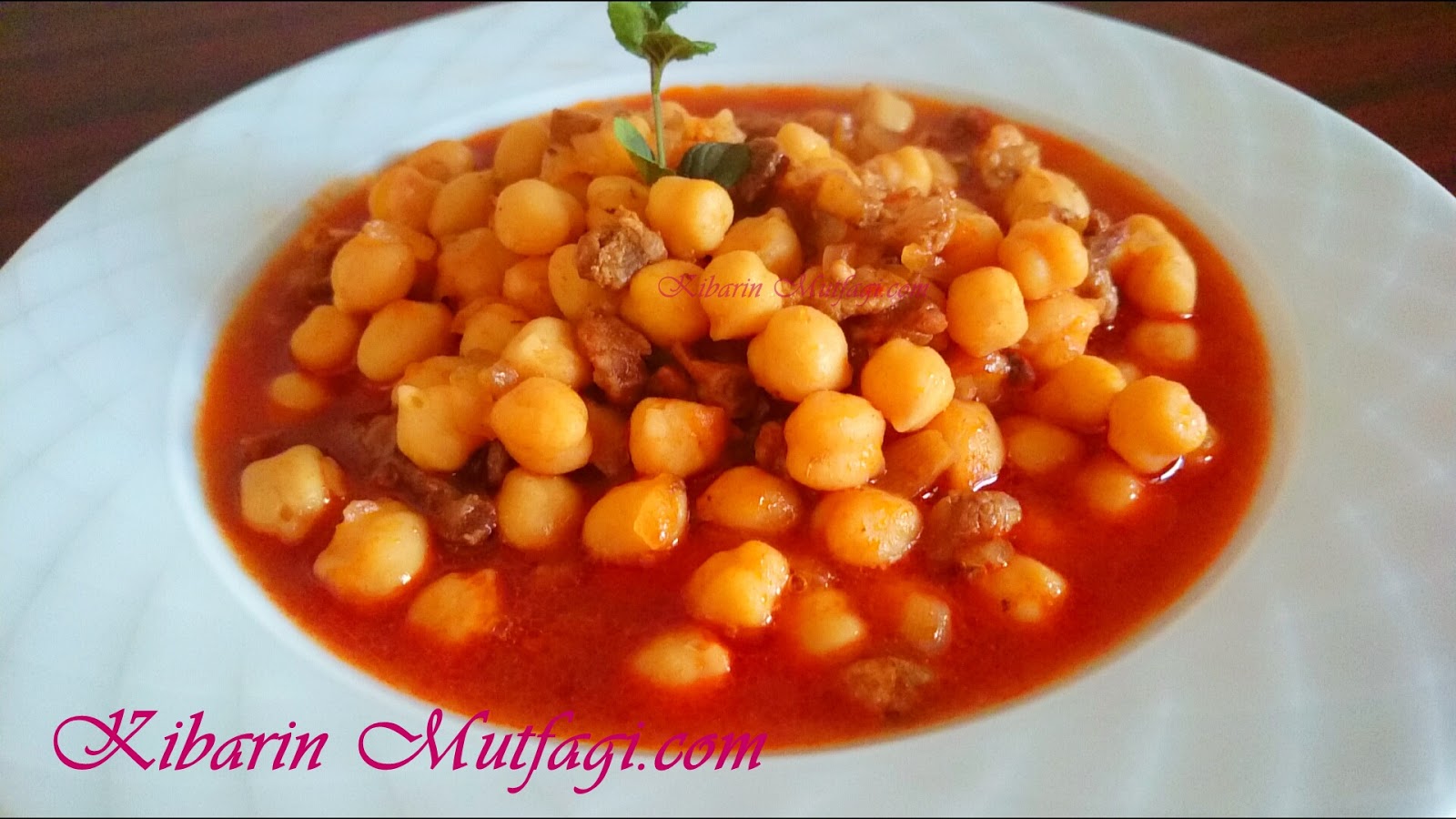 Etli nohut yemeği tarifi Kibarin Mutfagi