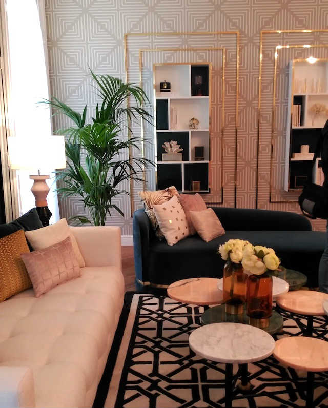 Geometría y papel pintado