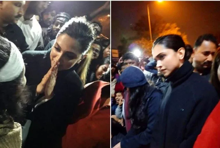 Deepika Padukone Support Students Protest. JNU