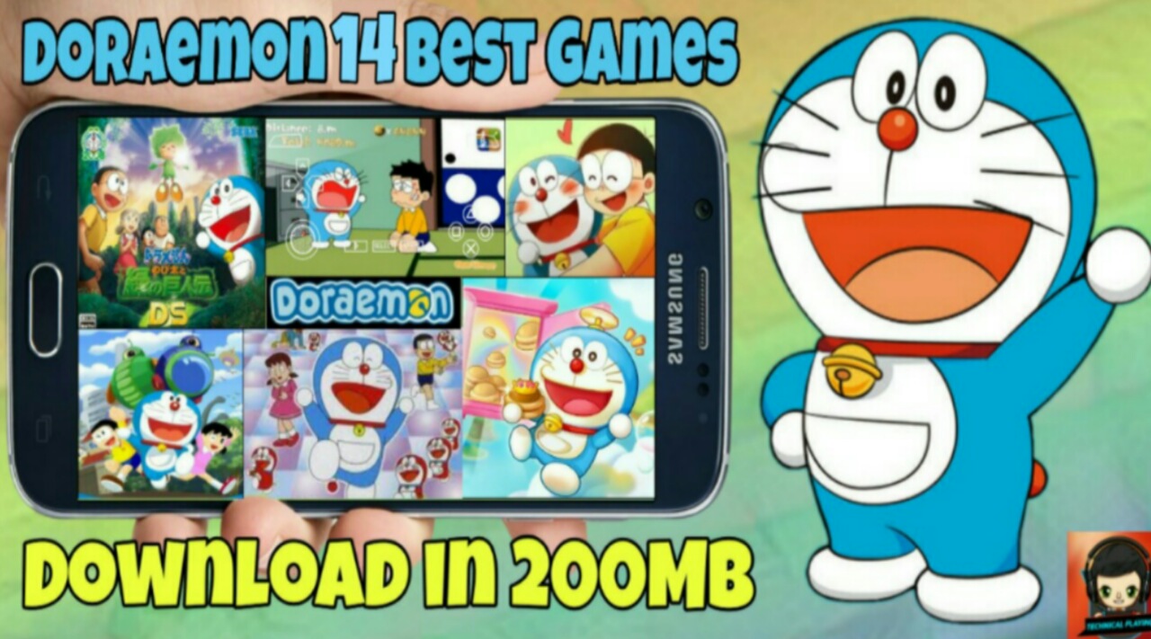 [200MB] Download Doraemon 14 Best Games For Android