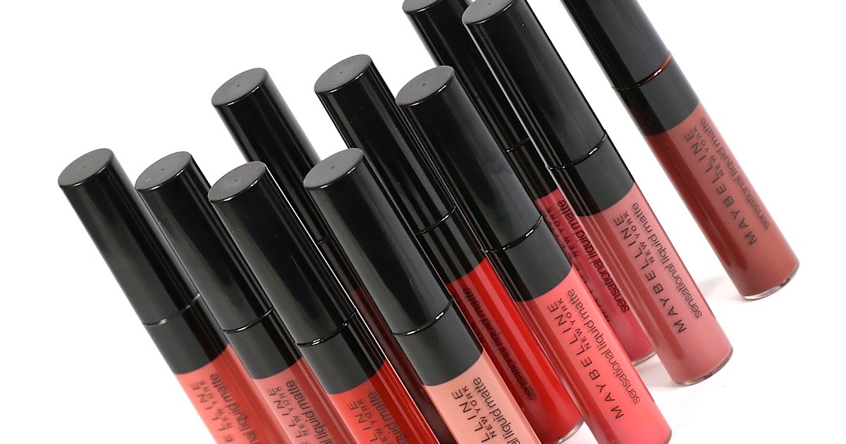 maybelline sensational liquid matte no 9