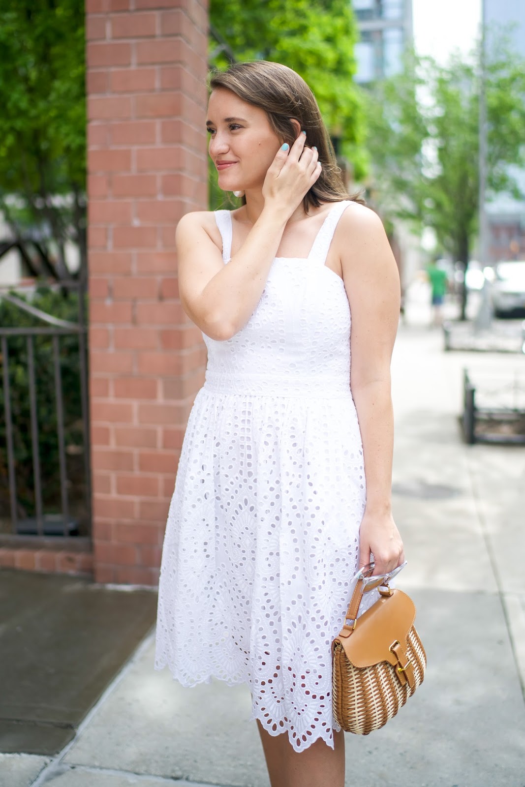 Eyelet Dress for Spring | Connecticut Fashion and Lifestyle Blog ...