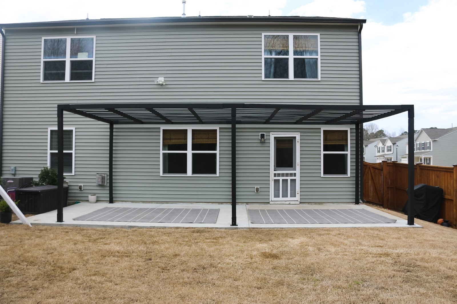 How to Build a Modern Pergola with TOJA GRID Pretty Real