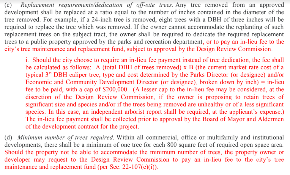 Shining a Light on Germantown Tree Ordinance Getting Axed?; also Towers and Parks