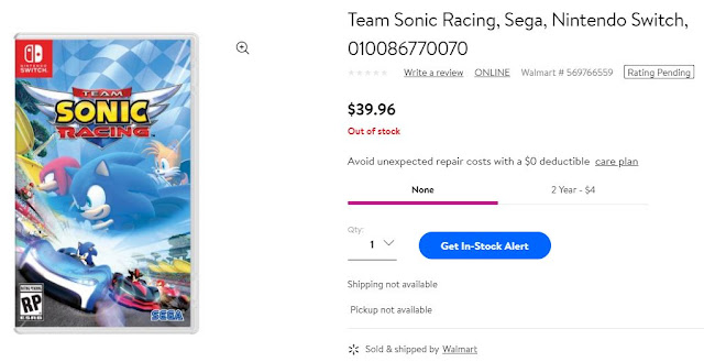 [Games] SEGA anuncia novo jogo de corrida do Sonic Capturar