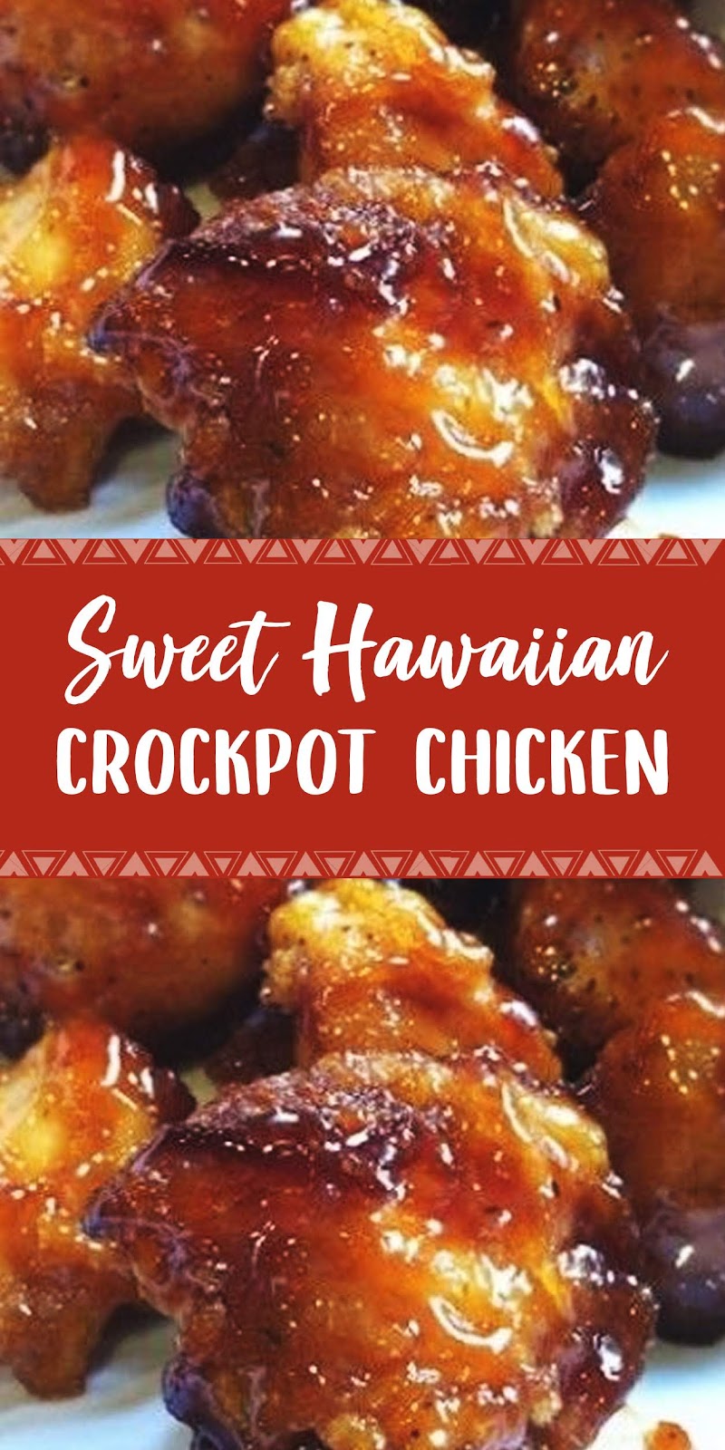 Sweet Hawaiian Crockpot Chicken - Baste steff