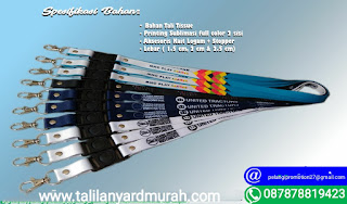 Tempat Jual Tali ID Card Lanyard Custom Harga Termurah Di Jakarta