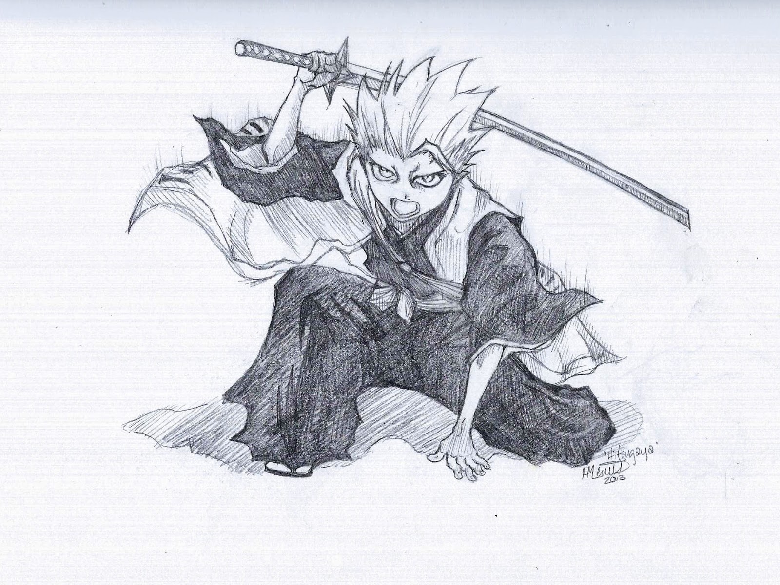 From Pencil to Paper Bleach!