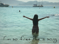 I'm so free like a song