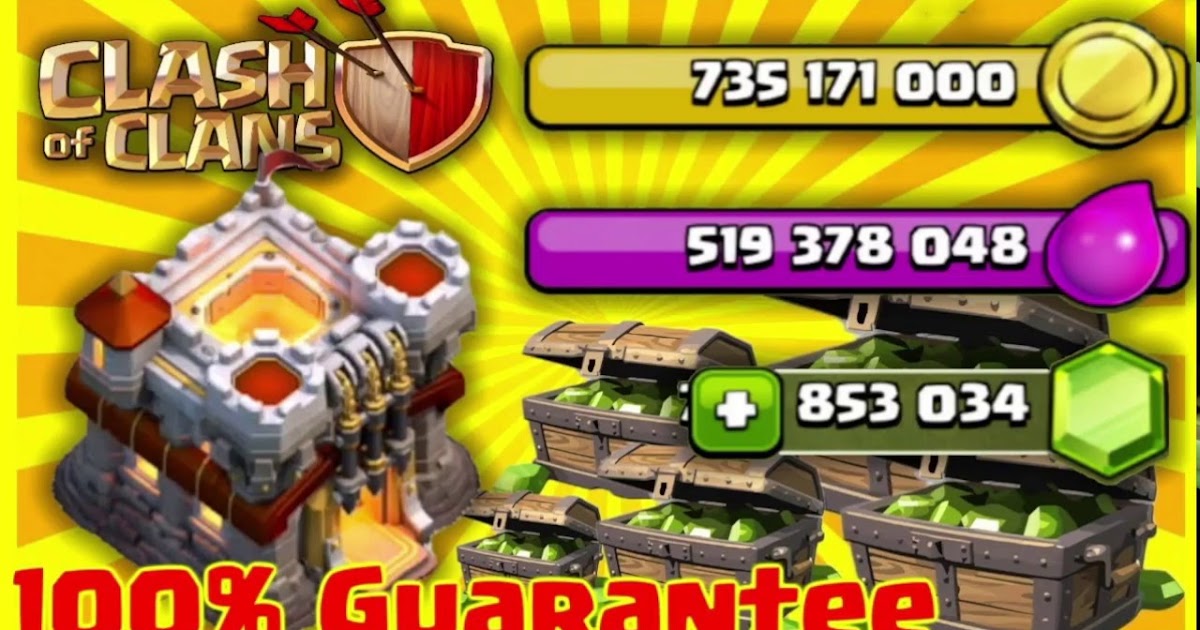 Clash of Clans Hack How to Hack,Get Unlimited Gems,Coins,Elixir For