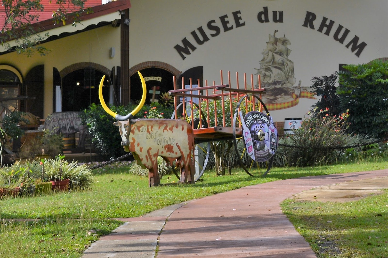 Michèle en Baskets Musée du Rhum SainteRose La Guadeloupe