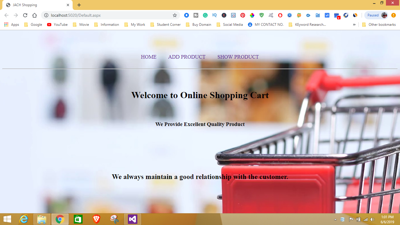 Shopping Cart Project Using in C