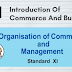Organisation of Commerce & Management Class 11- Chapter -1 -  Introduction of Commerce and Business