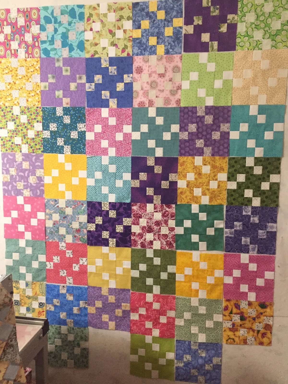 L' FAIR QUILTS Rainbow Scrap Challenge