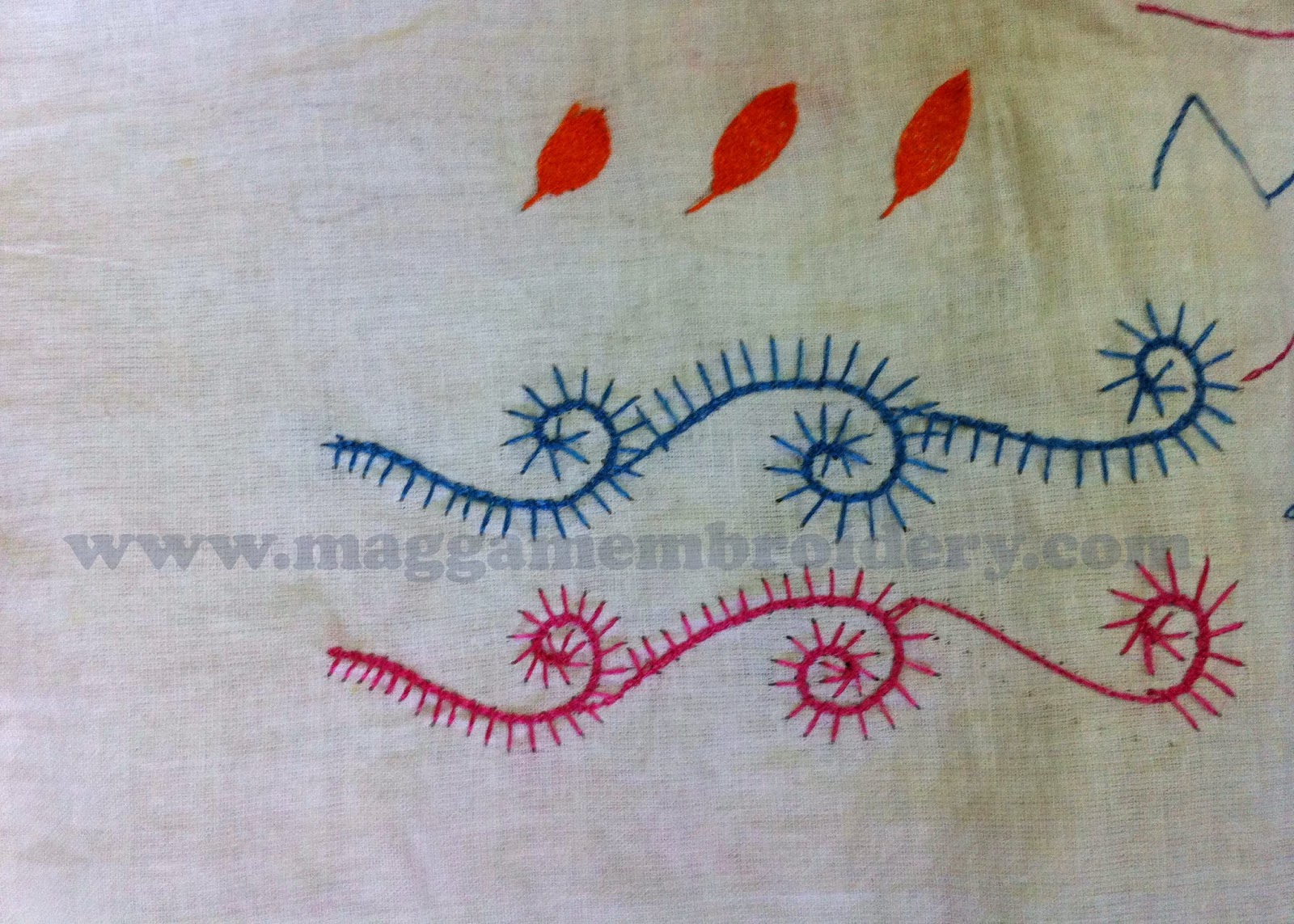 Blouse Embroidery Designs Tutorial Anlis