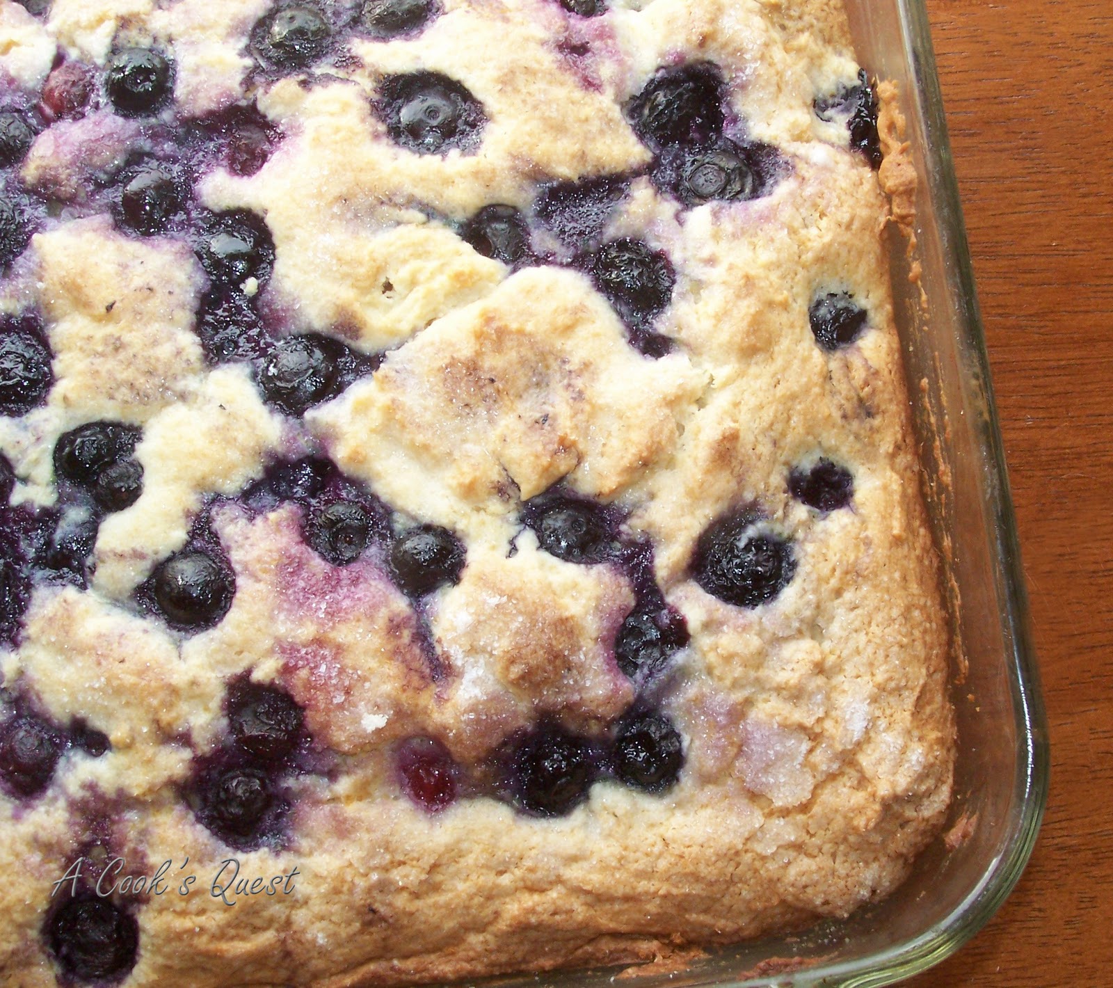 A Cook's Quest: Lemon-Blueberry Breakfast Cake