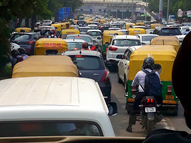 Delhi traffic