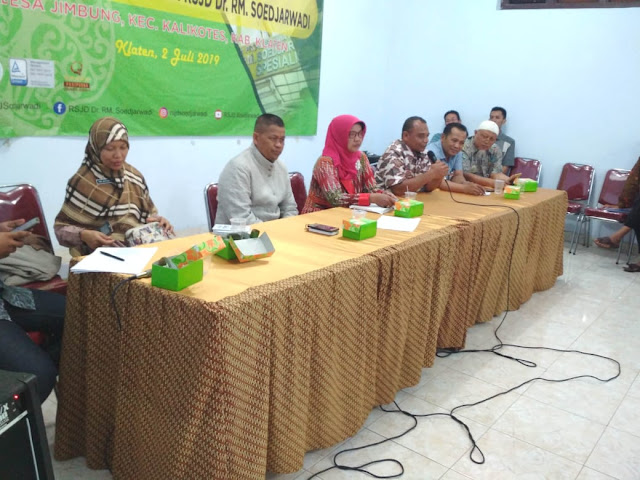 Warga Desa Jimbung Siap Sambut TMMD Reguler 105 Tahun 2019   