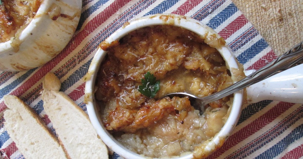 Stirring the Pot: Jacques Pepin's Onion Soup Lyonnaise-Style {French