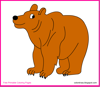 Free Tracing Line Printable: Bear Tracing Picture