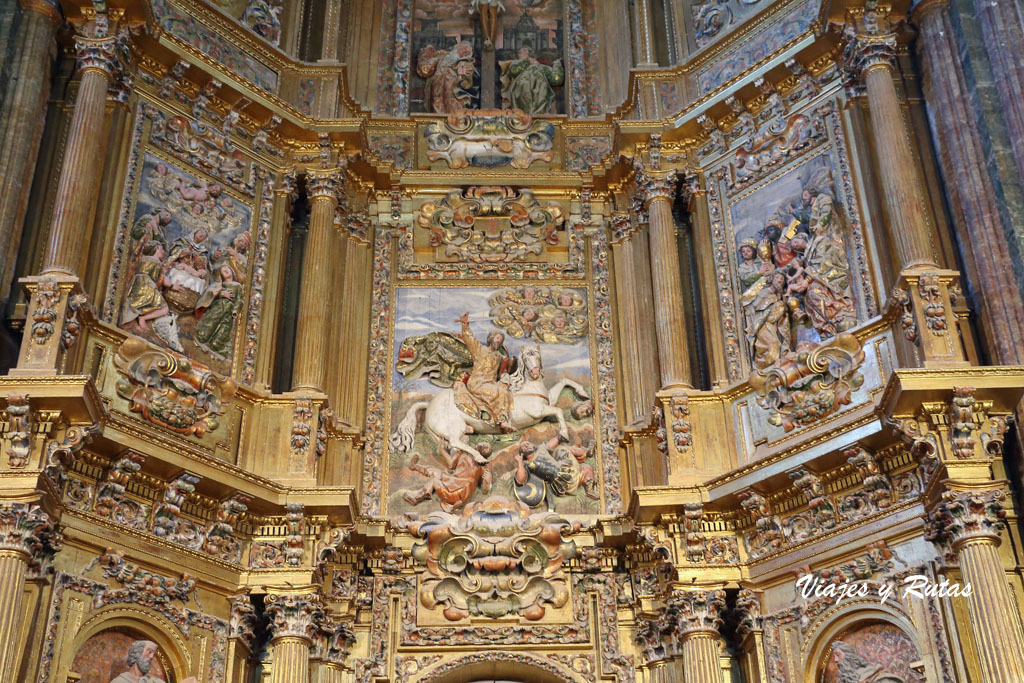 Retablo Mayor de la Iglesia de Santiago de Cigales