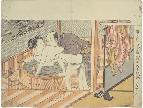 Furyu Juniki no Eiga - Isoda Koryūsai, 1772 