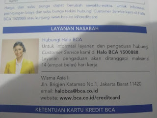 kelebihan kartu kredit bca