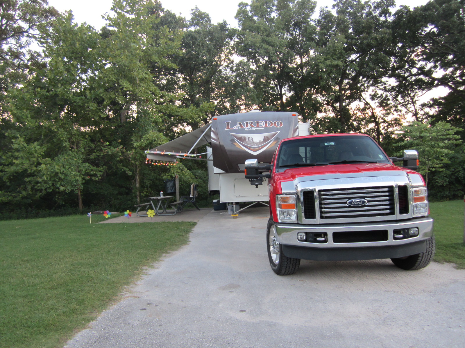Table Rock State Park Camping