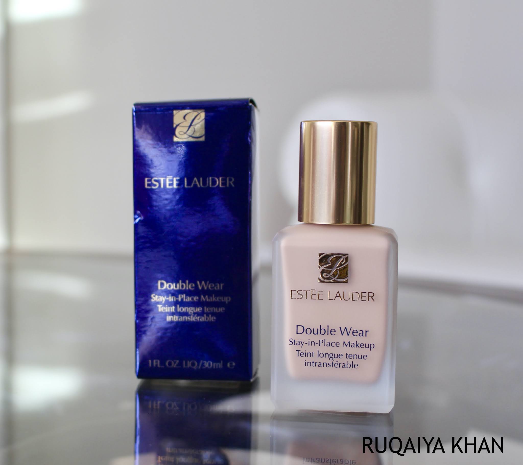 Ruqaiya Khan ESTÉE LAUDER Double Wear StayinPlace Foundation in