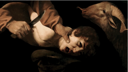 Caravaggio, Tiziano and Rembrandt animated 3D