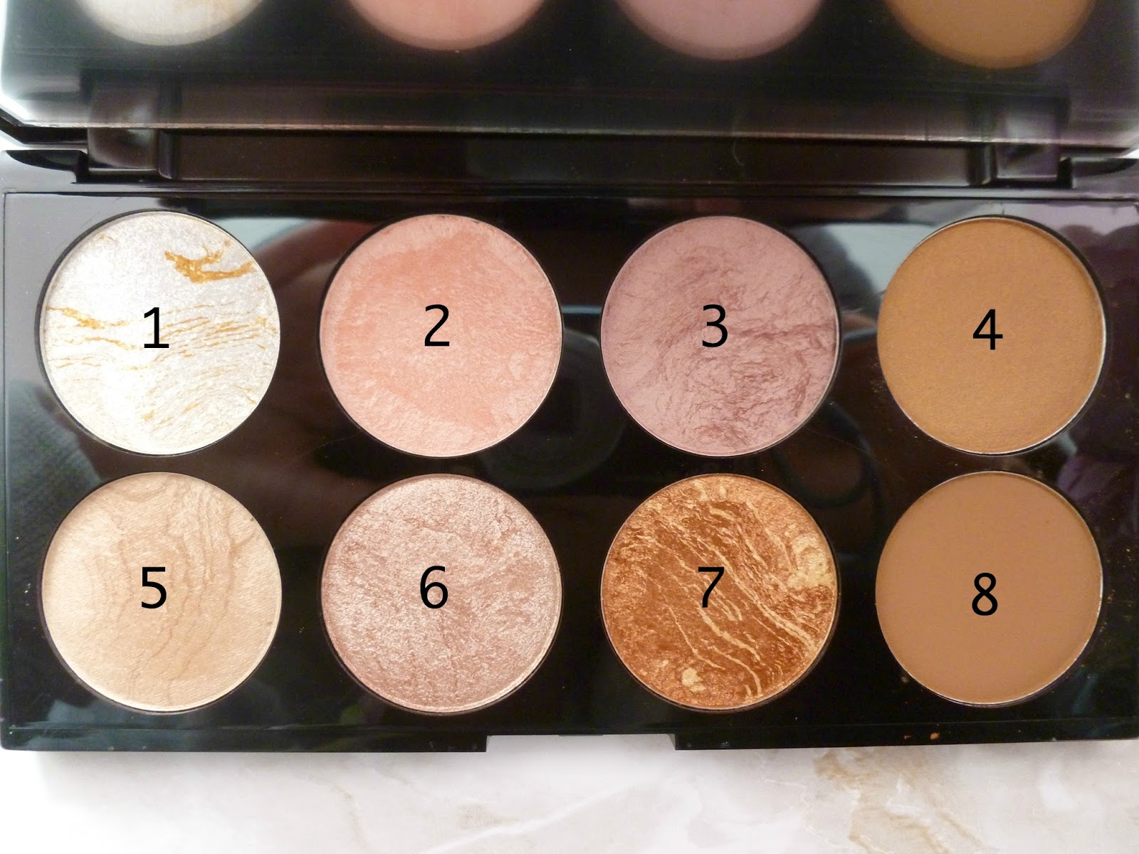 Makeup Revolution Ultra Blush And Contour Palette In Golden Sugar