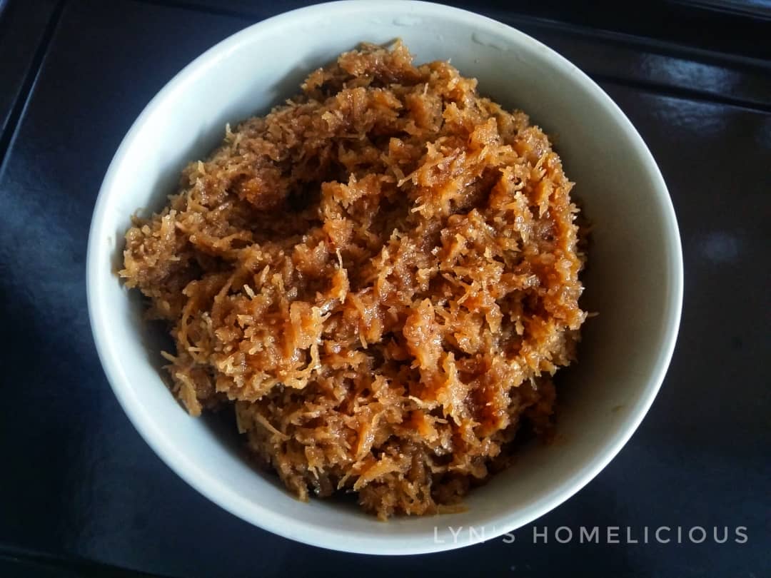 Inti Kelapa Sweet Coconut Filling Lyns Homelicious