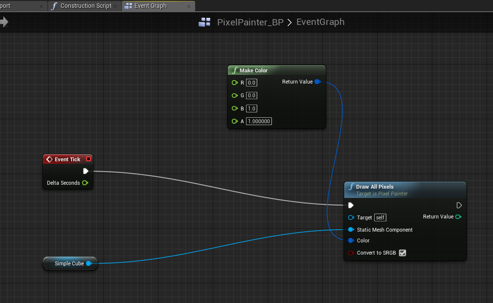 Desire Paths In Unreal Engine 4 Vertex Painting On Meshes