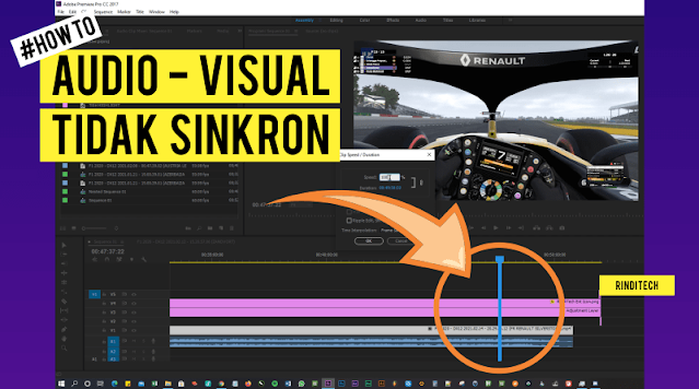 Mengatasi Audio dan Visual tidak Sinkron di Premiere Pro