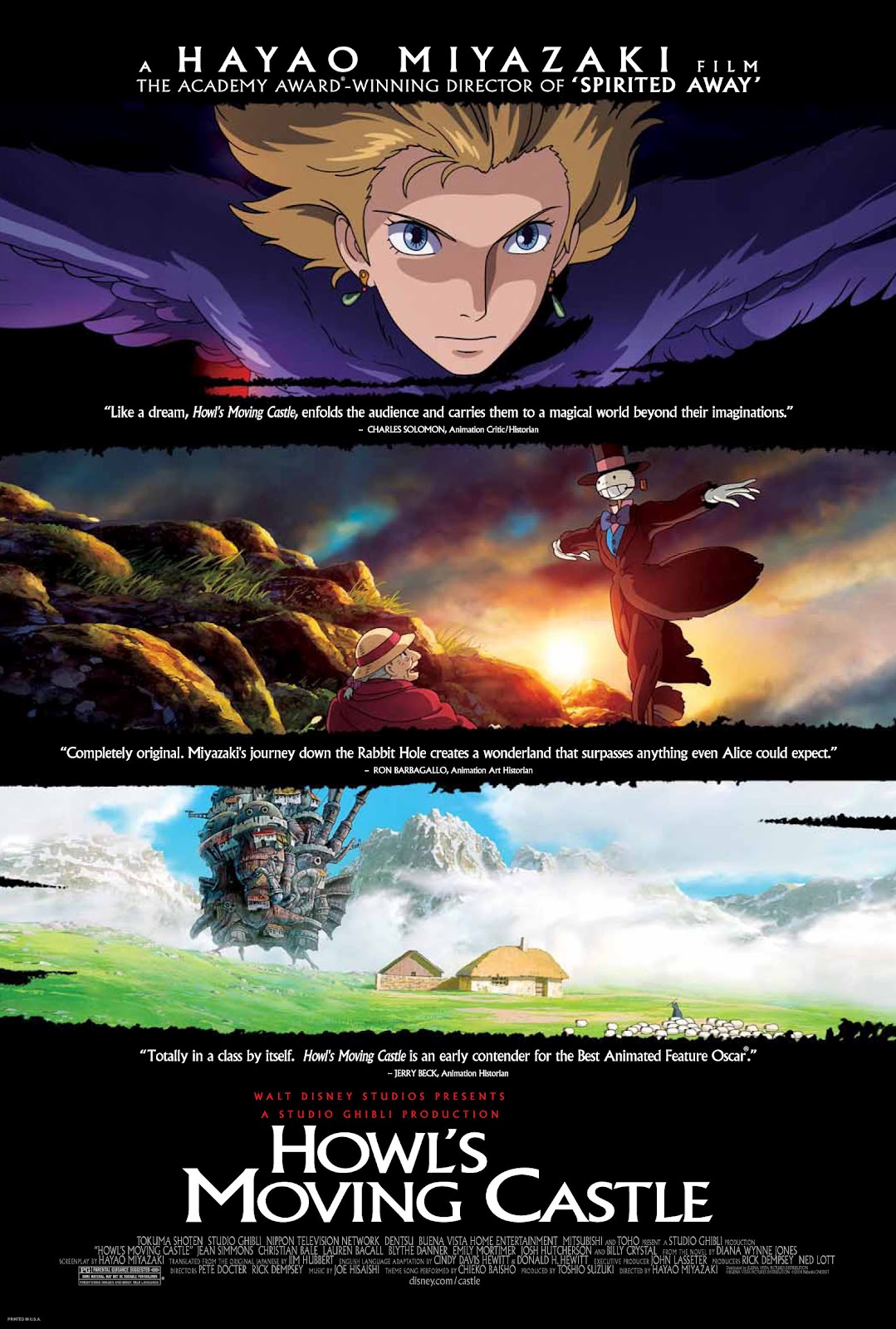 The Geeky Nerfherder Movie Poster Art Howl's Moving Castle (2004) The Geeky Nerfherder Movie Poster Art Howl's Moving Castle (2004)