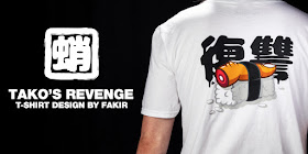 Tako’s Revenge Limited Edition T-Shirt by Fakir x Kidrobot