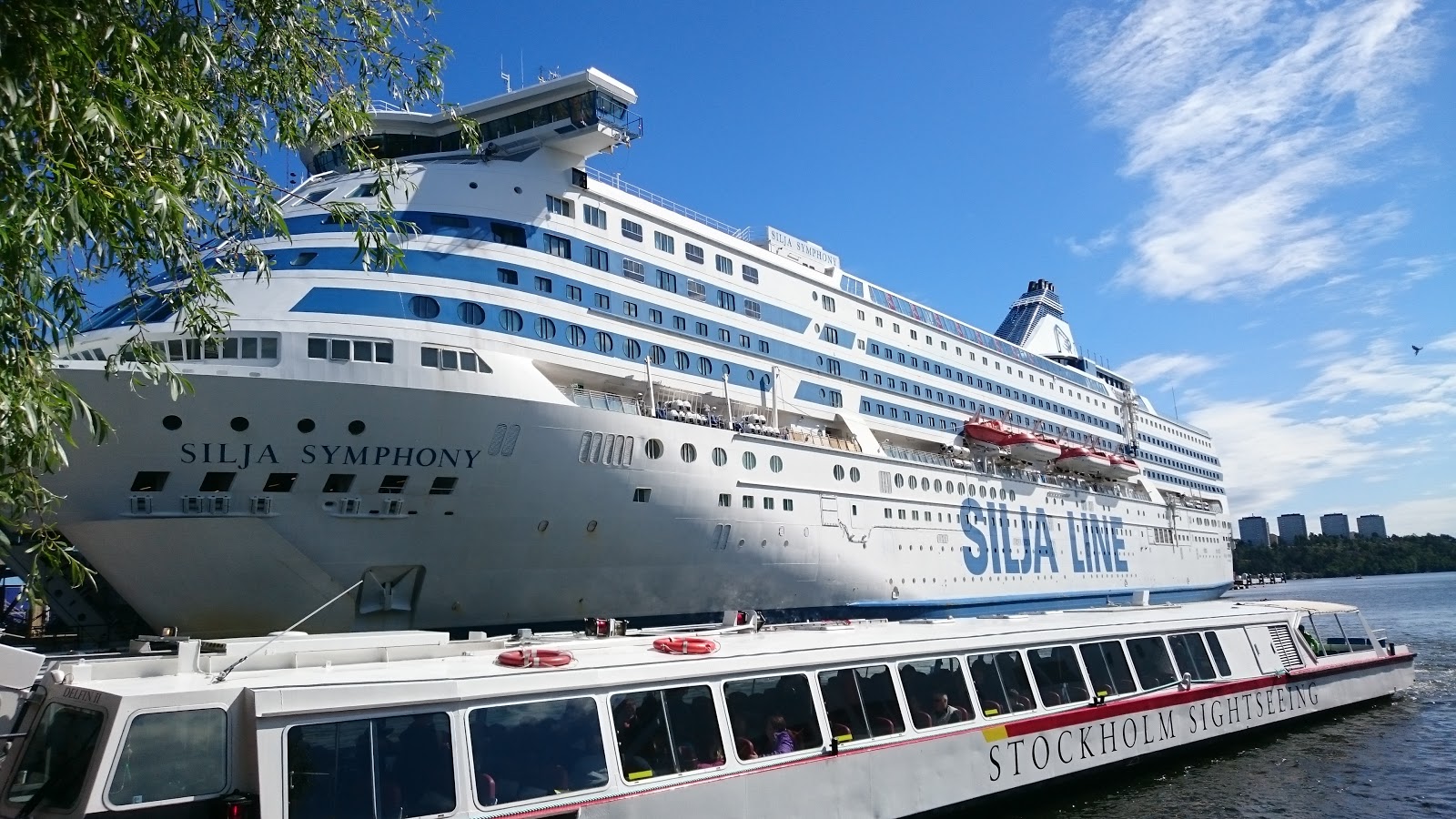 Паром симфония из хельсинки в стокгольм
