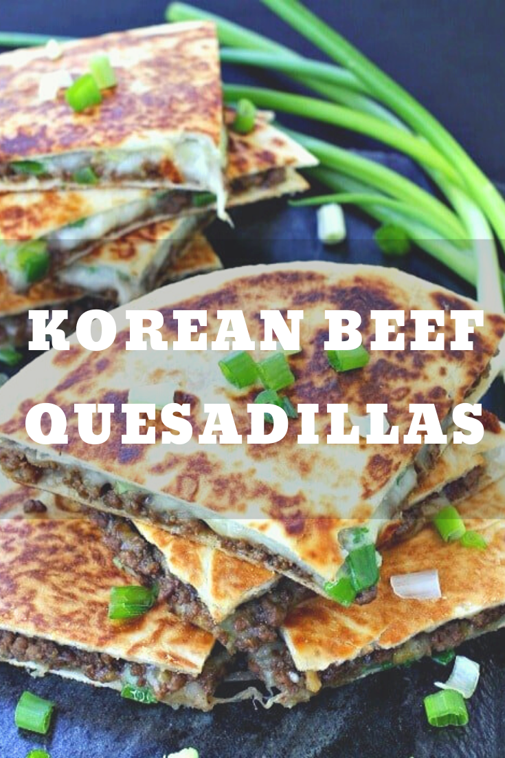 Korean Beef Quesadillas