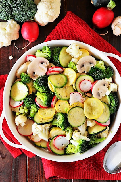 Marinated Summer Vegetable Salad Image