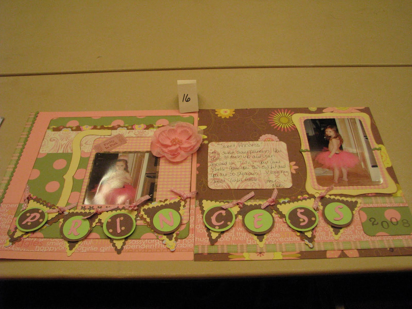 Croppin' Train Scrapbook Retreats Spring 2011Winning Scrapbook Layout