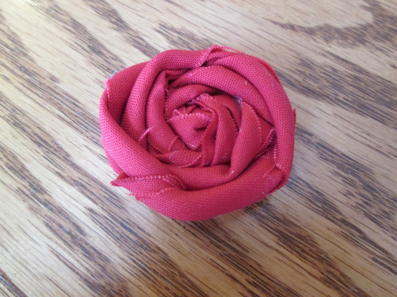 DIY Fabric Flower Rosette Tutorial