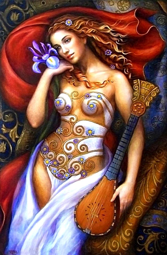 Художница Irina Vitalievna Karkabi