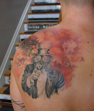 Joey Rossi Tattoo Updates: [Tattoo] Post-Apocalyptic Uncle Sam - www ...