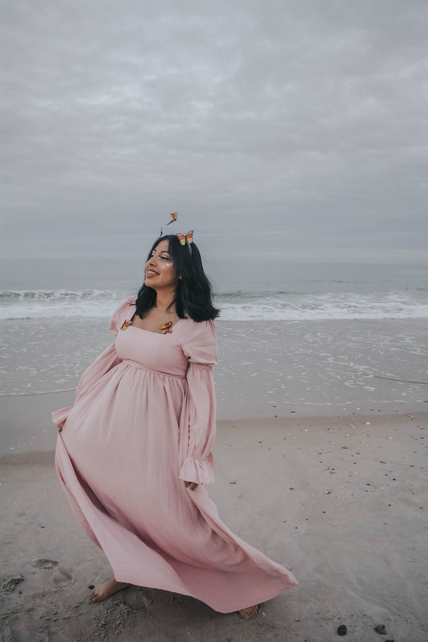 Maternity Photo Shoot Ideas The Butterflies — Michele, One "L"