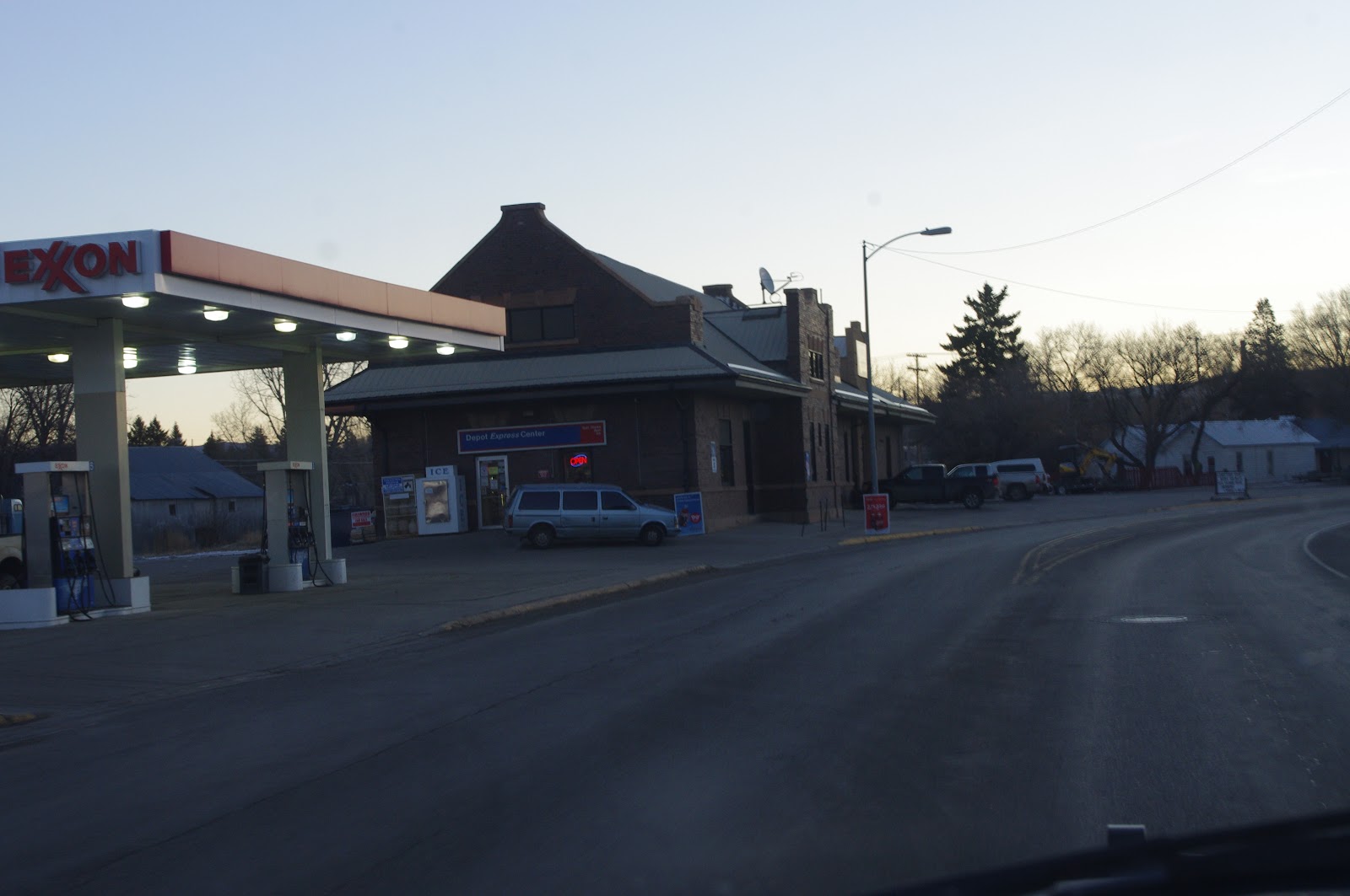 Railhead Depot in Lewistown Montana