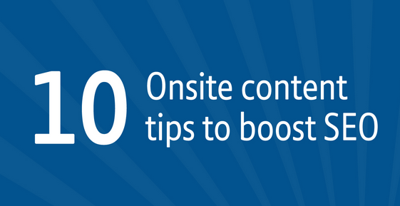 10 Tips To Boost Your Site Content With SEO : image