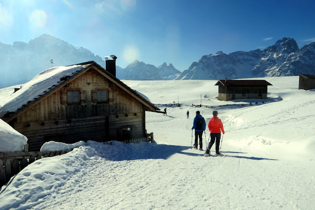 Passo Monte Croce a Malga Nemes e Klammbach in inverno