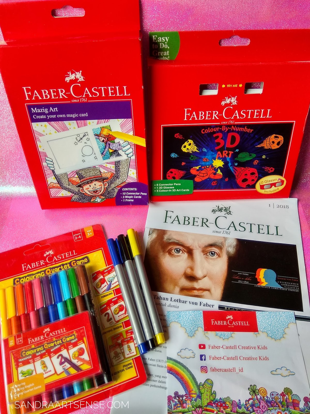 Sandraartsense Com Bermain Sambil Belajar Seni Bersama Faber