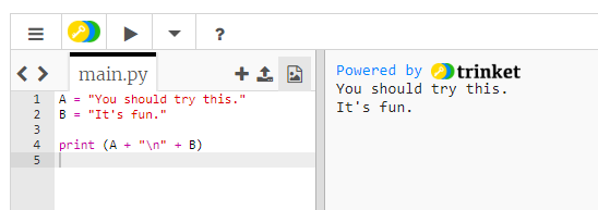 Physicstory: Python makes physics class awesome