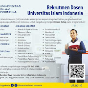 Rekrutmen Dosen Universitas Islam Indonesia 2019